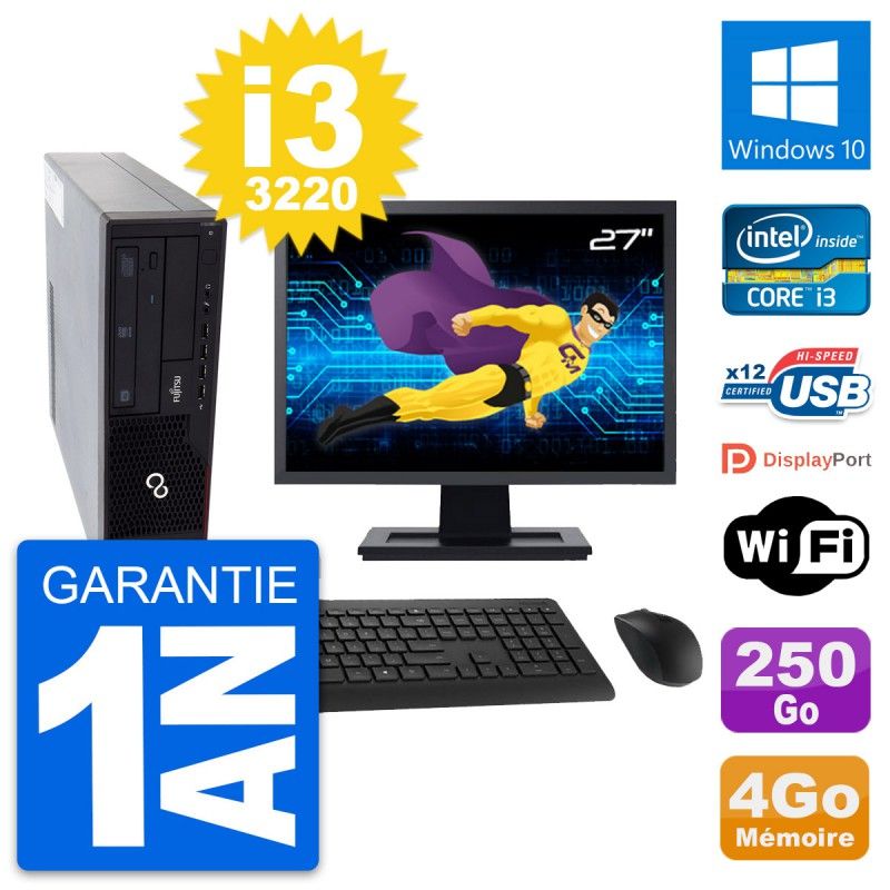 Fujitsu E910 DT 27-Inch Desktop Computer