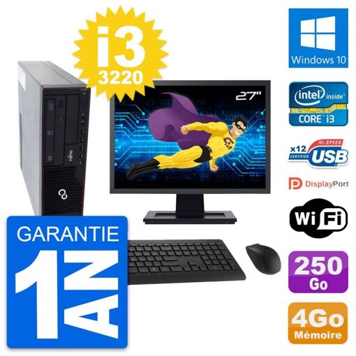 Fujitsu E910 DT 27-Inch Desktop Computer