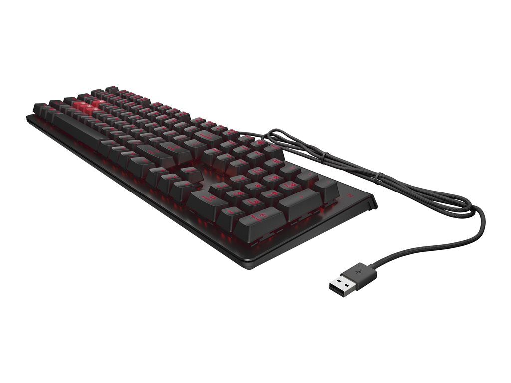 HP OMEN Encoder Keyboard - USB - Brown - For HP 21, 22, 24, 27; Pavilion 24, 27, 32, TP01