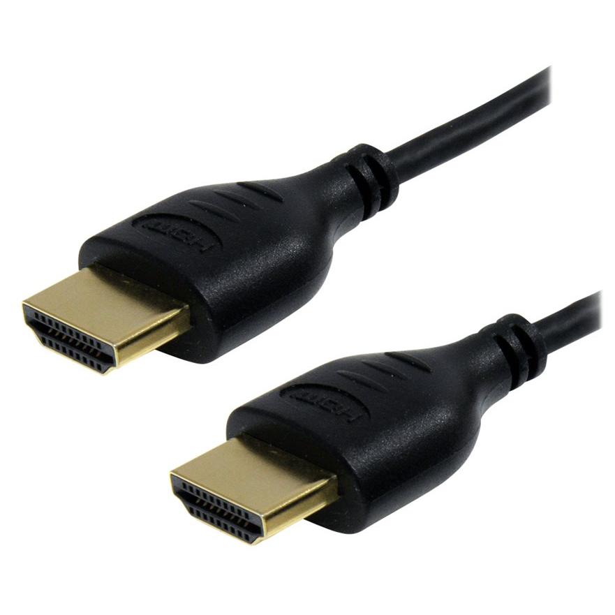 StarTech HDMI Cable with Ethernet - 1.8m, Ultra HD 4k x 2k, Black (HDMIMM6HSS)
