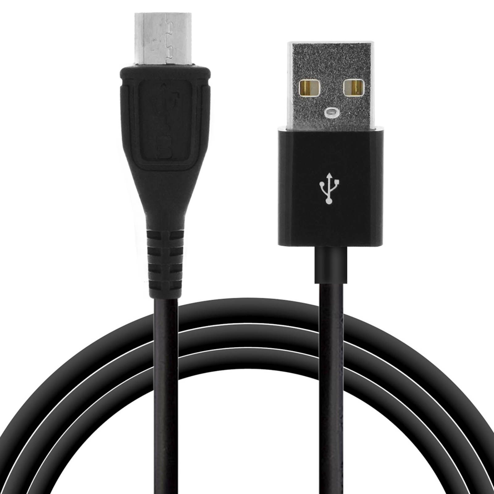 Cable USB a Micro USB Avizar - 2 Metros - Negro