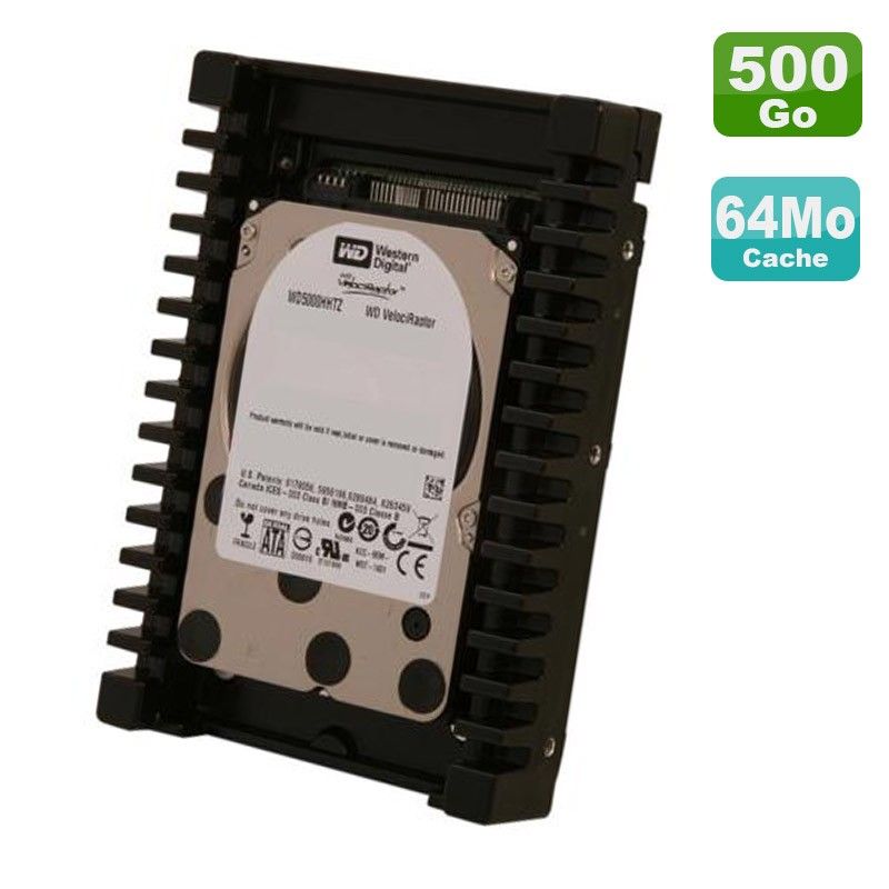 Disco duro interno WD VelociRaptor de 500 GB 2,5" SATA III (WD5000HHTZ-60N21V0)