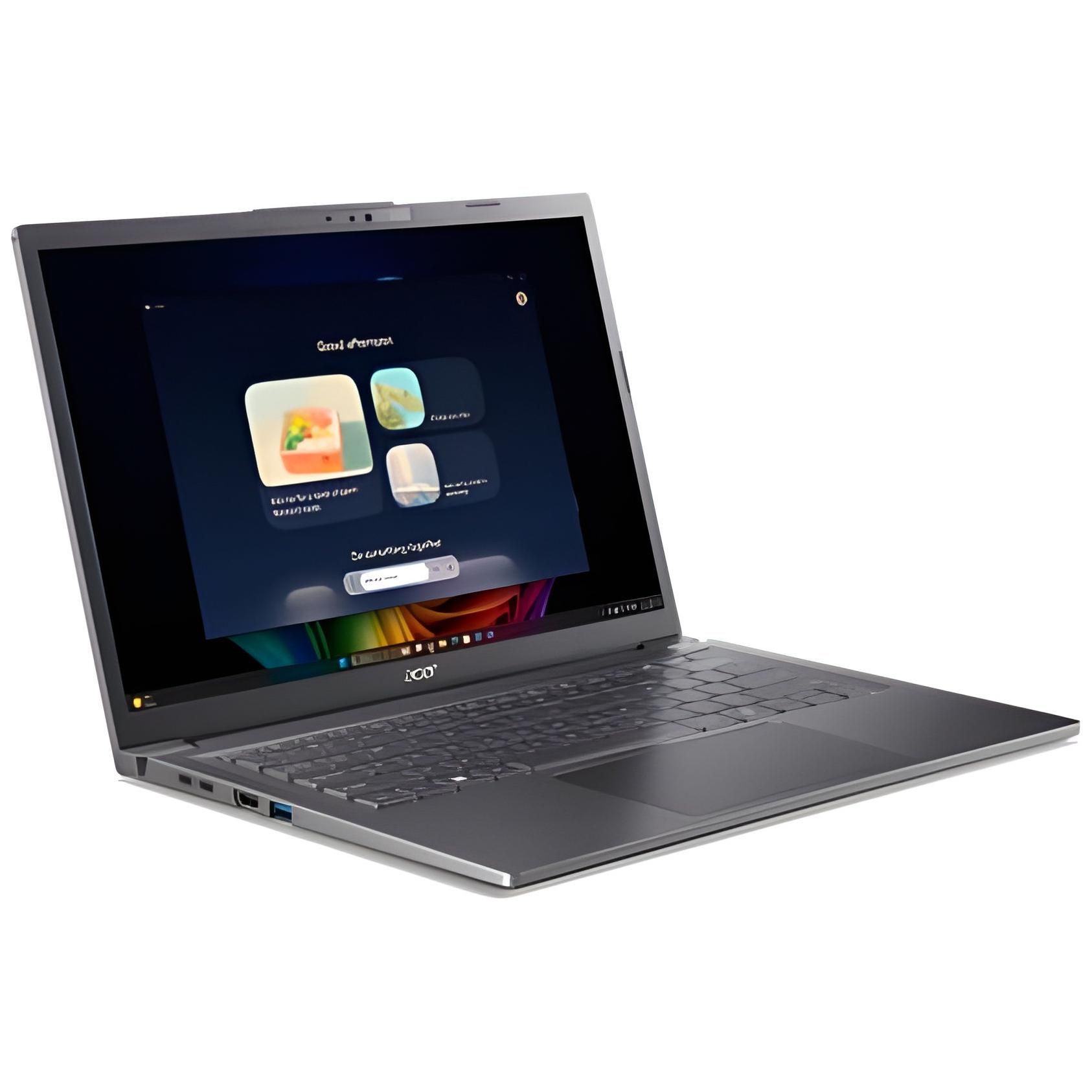 Acer Aspire 14 AI A14-52M - 14" Core i5 2.26V 16GB RAM 512GB SSD Grey AZERTY