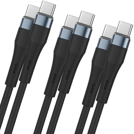 Cable de carga rápida USB-C EF Connection 60W (1m) - Negro