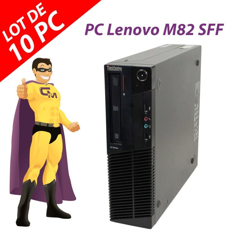 Lenovo ThinkCentre M82 SFF Desktop PC (Intel G630, 4GB RAM, 250GB HDD, Windows 10)
