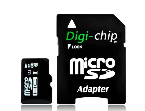 Digi-Chip 32GB Class 10 UHS-1 MicroSD Memory Card for Samsung Galaxy devices