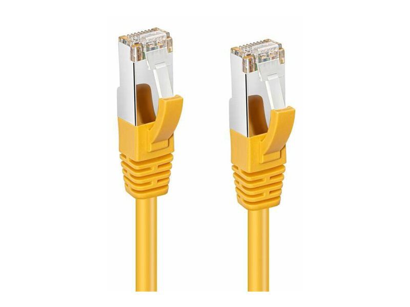 MicroConnect Network Cable - 5m, CAT6, Shielded Twisted Pair (SSTP), RJ-45 (M) to RJ-45 (M), Halogen Free, Locked - Yellow