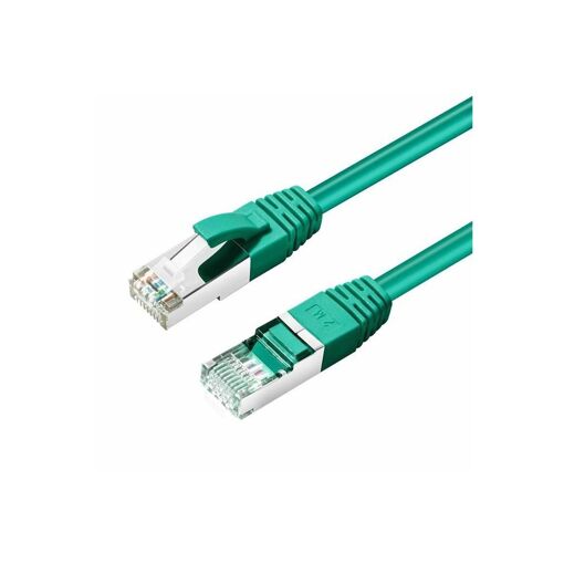 Câble réseau MicroConnect - 7 m, CAT 6, paire torsadée blindée (SSTP), RJ-45 (M) vers RJ-45 (M), sans halogène, verrouillé - Vert