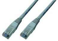 MicroConnect Network Cable - 1m, CAT6, Shielded Twisted Pair (SSTP), RJ-45 Male to RJ-45 Male, Halogen-Free, Grey