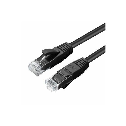 Câble réseau MicroConnect - 7 m, UTP CAT 5e, Noir