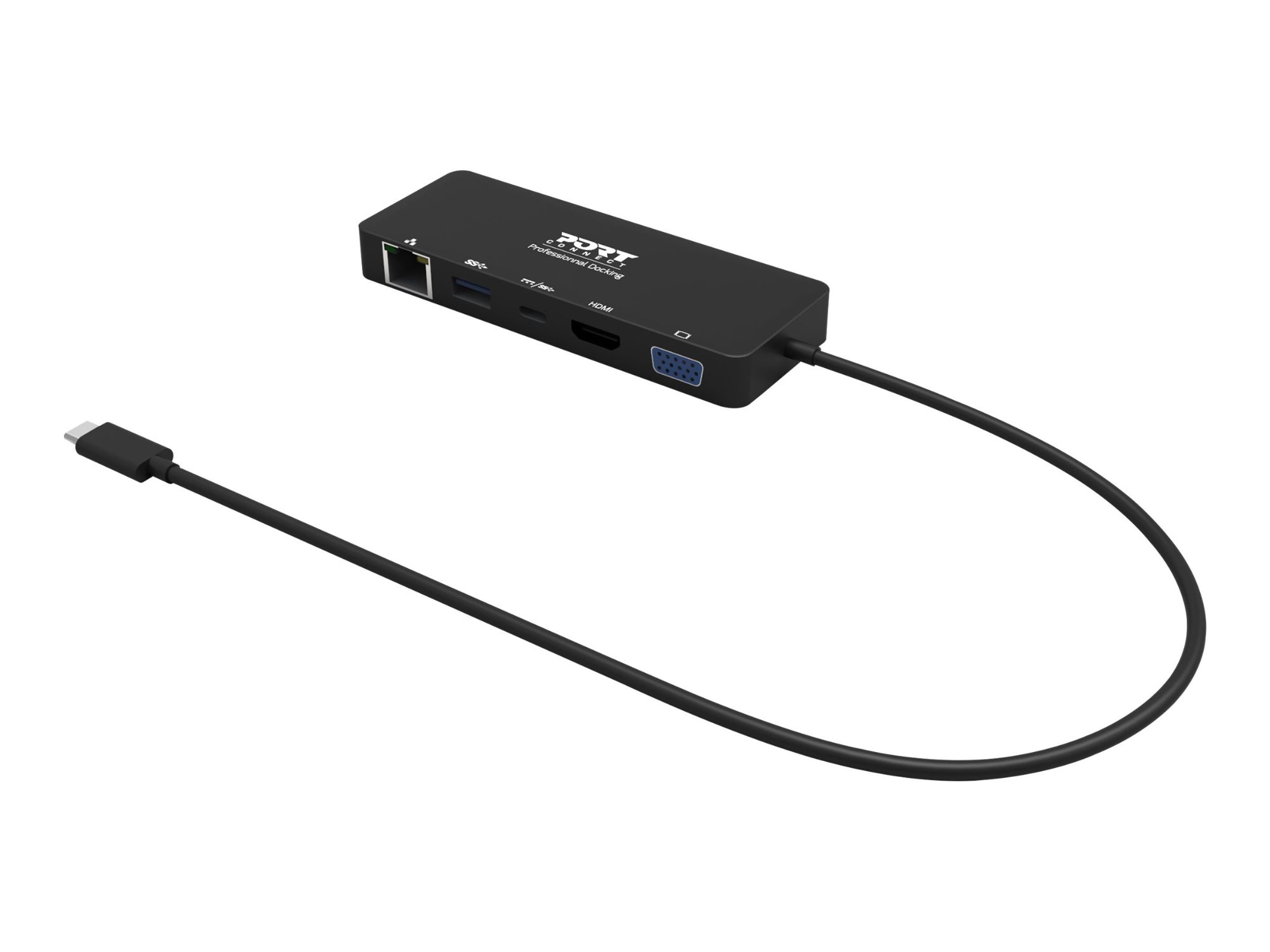 PORT Designs TYPE C Travel Docking Station 1x4K