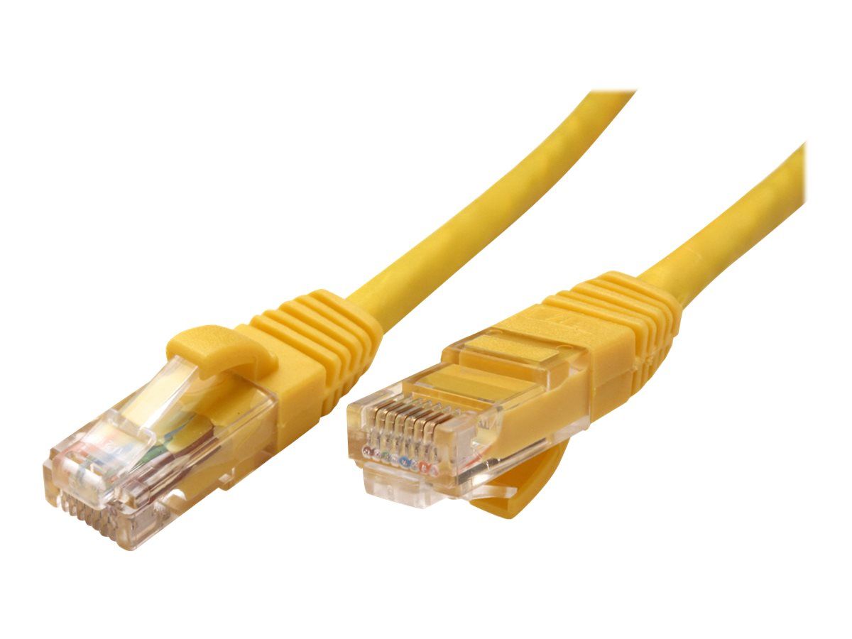 Secomp Cat 6 Solid RJ-45 Cable, 1m, Yellow