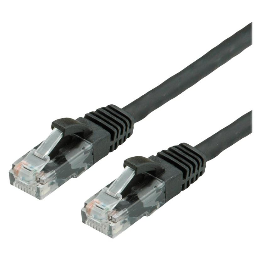 Secomp CAT 6 RJ-45 Cord - 1.5m UTP - Black