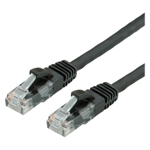 Secomp CAT 6 RJ-45 Cord - 1.5m UTP - Black