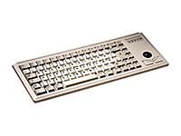 Cherry Compact Keyboard G84-4400 - PS/2 Keyboard - Grey