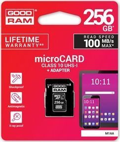Carte mémoire Goodram S1A0 - 256 Go SDXC UHS-I