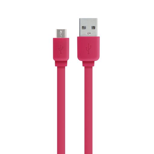 Mooov Micro USB / USB-A Flat Cable 1m - Raspberry