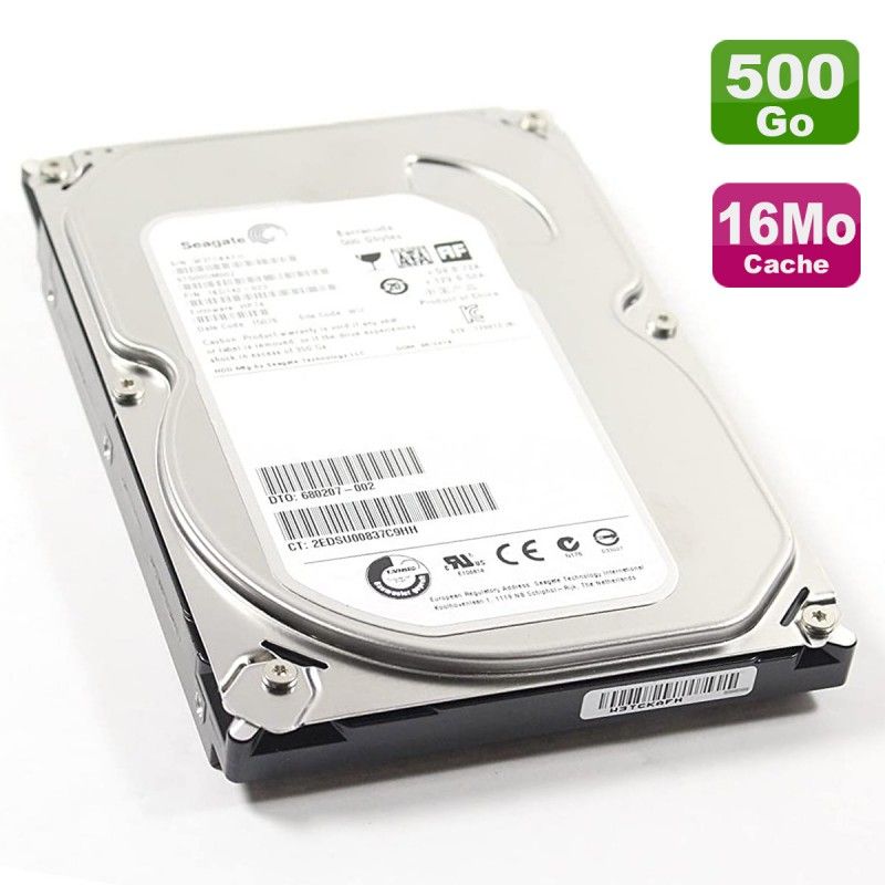 Seagate Barracuda 500GB Internal Hard Drive 3.5" SATA
