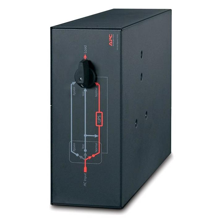 APC Service Bypass Panel - Rack-Mount Switch - 230V AC - 3 Output Connectors - 4U - 19" - Black - For Symmetra 12KVA, 16KVA, 4KVA, 6KVA, 8KVA