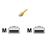 MCL Network Cable - 1m RJ-45 to RJ-45 - Shielded CAT 5e - Yellow