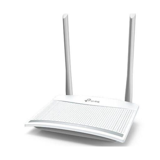 Enrutador inalámbrico TP-Link TL-WR820N / AP, 2x LAN, 1x WAN, 300 Mbps, de escritorio, interno
