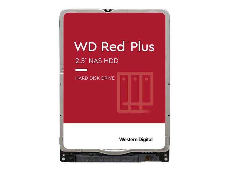 Western Digital Red Plus 750GB Internal 2.5" SATA 6Gb/s Hard Drive