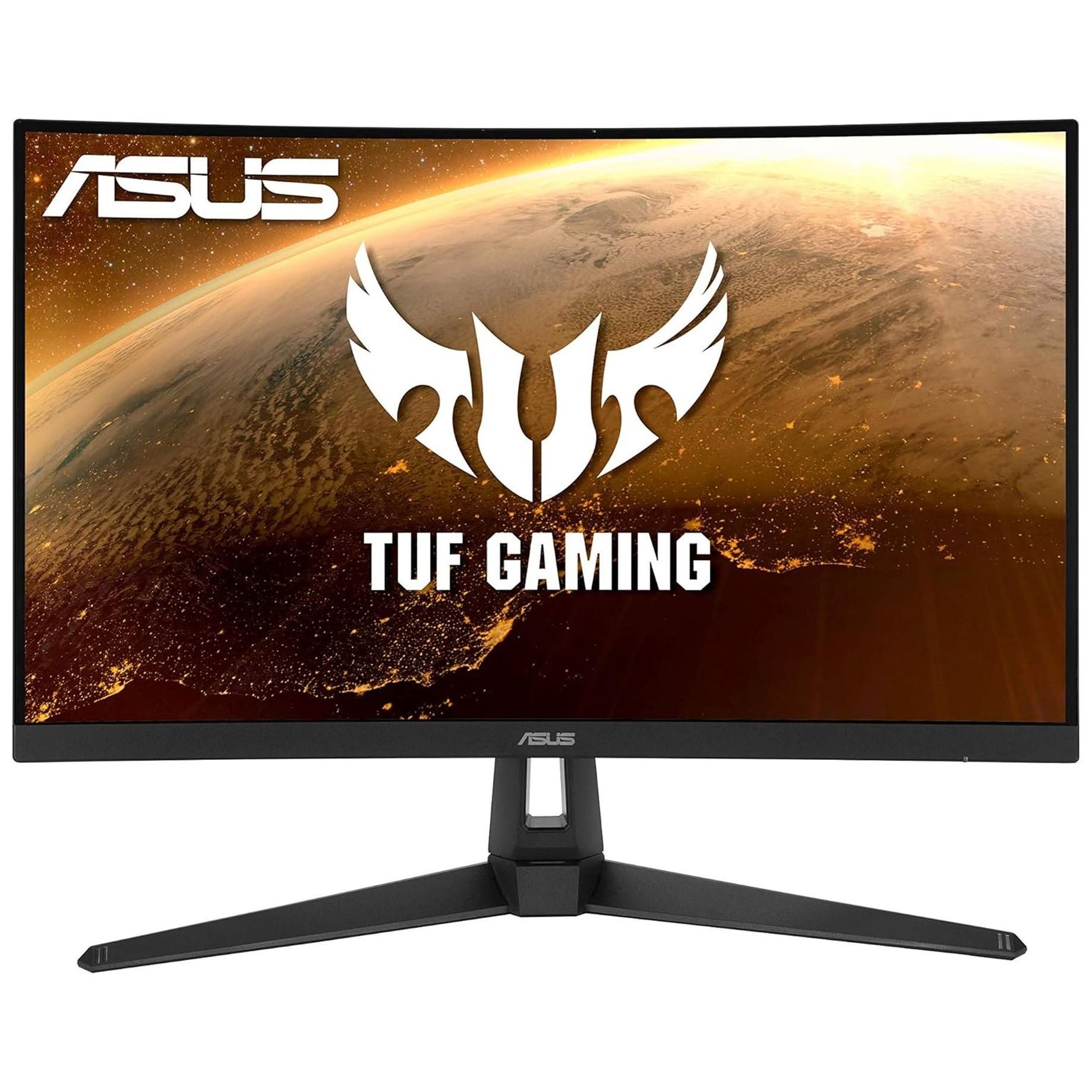 ASUS TUF Gaming VG27WQ1B - 27" Curved Gaming Monitor with VA Panel - 2560 x 1440 WQHD @ 165Hz - HDR10 - 1ms Response Time