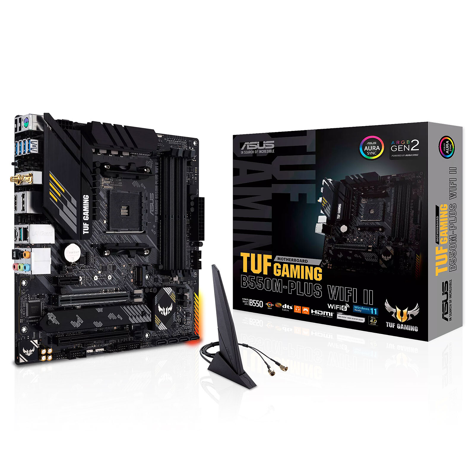 Carte mère ASUS TUF Gaming B550M-PLUS Wi-Fi II