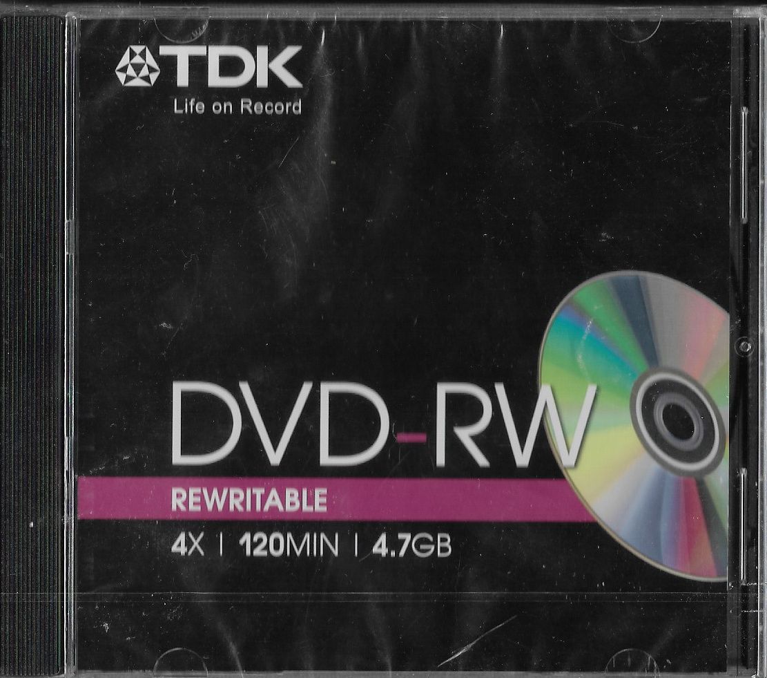 Imation DVD-RW 4,7 GB 4x Estuche de CD