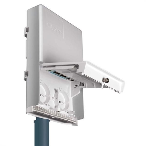 Mikrotik netPower Lite 7R Gigabit Ethernet (10/100/1000) with PoE, White