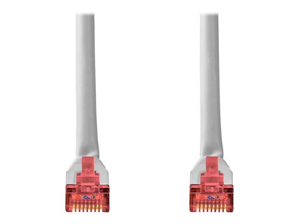 Nedis RJ-45 to RJ-45 Cable - 50 cm - S/FTP CAT 6 - Round - Grey