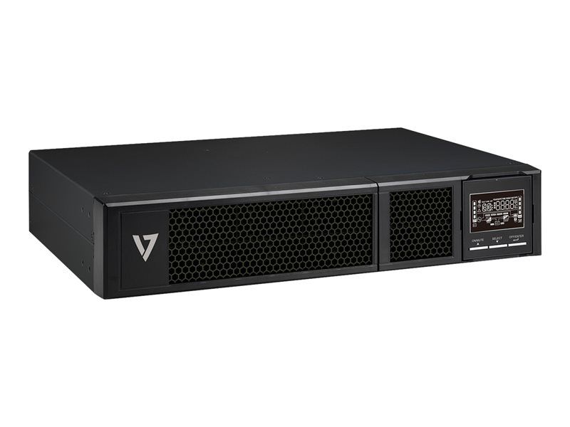 V7 1500VA UPS - Rack/External - AC 200-240V - 1500W - 9Ah - Ethernet, RS-232, USB