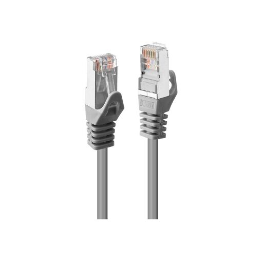 Cable de conexión Lindy RJ-45 a RJ-45 - 7.5 m - STP Cat 6 - Gris