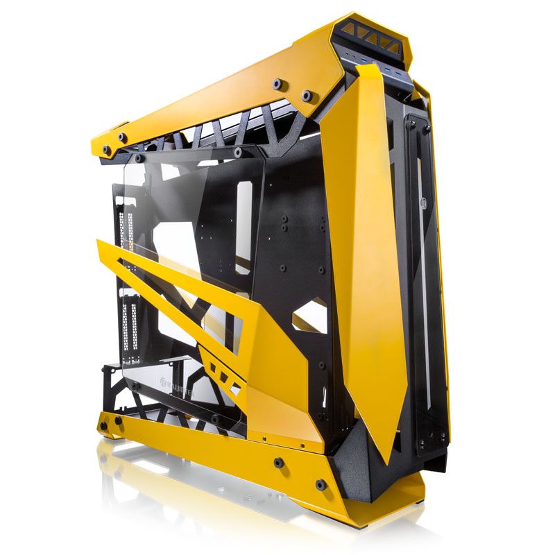 Caja Raijintek Nyx Pro, Vidrio Templado - Amarillo