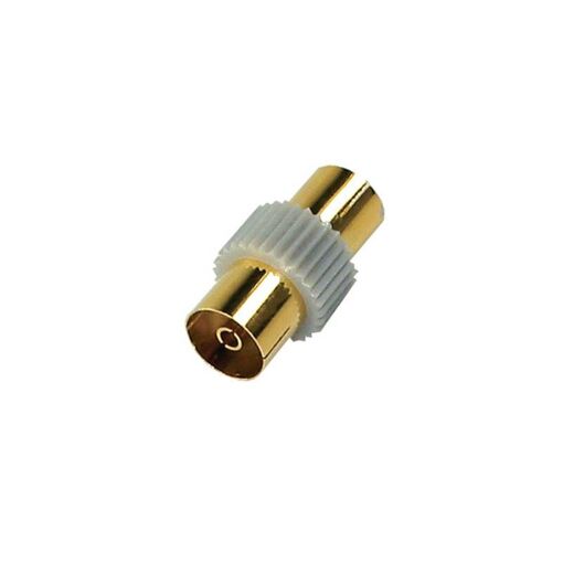Coupleur coaxial APM - Connecteur IEC femelle 9 mm à connecteur IEC femelle 9,52 mm