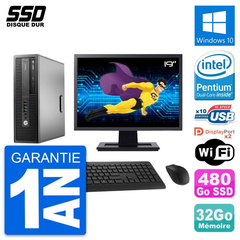 HP EliteDesk 800 G2 SFF Desktop Computer