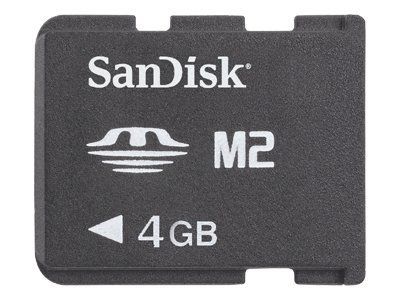 SanDisk 4GB Memory Stick Micro (M2) Flash Card