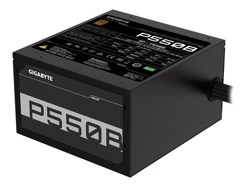 Gigabyte P550B - 550W ATX12V Power Supply - 80 PLUS Bronze Certified