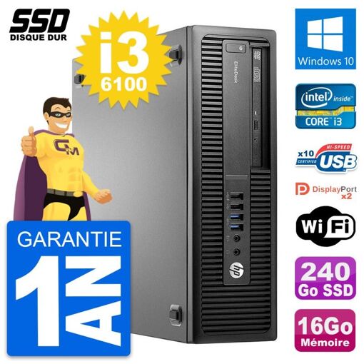 HP EliteDesk 800 G2 SFF Desktop PC