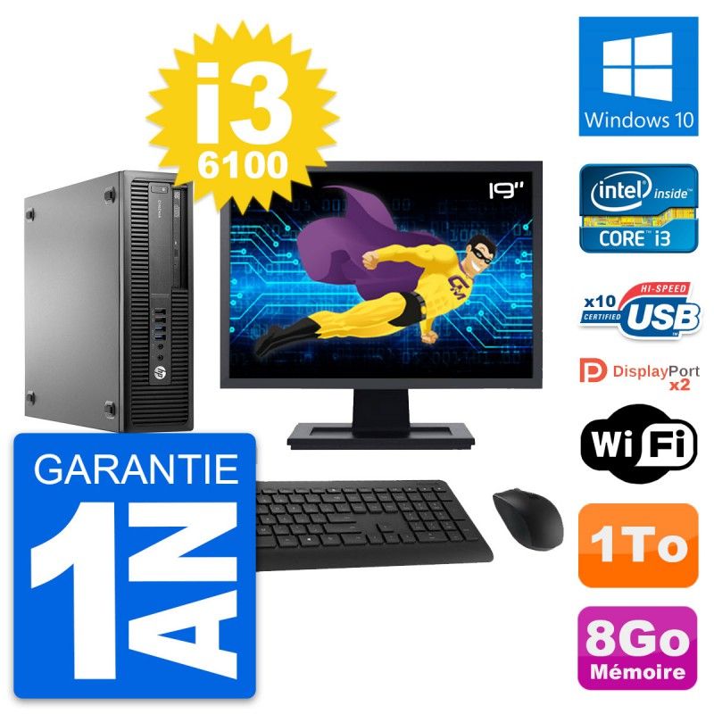 HP EliteDesk 800 G2 SFF Desktop Computer