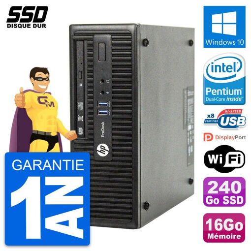 PC de escritorio HP ProDesk 400 G3 SFF