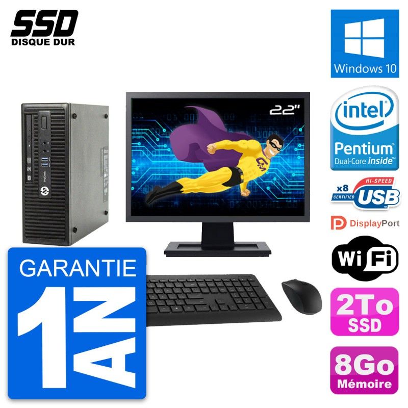 HP ProDesk 400 G3 SFF Desktop Computer