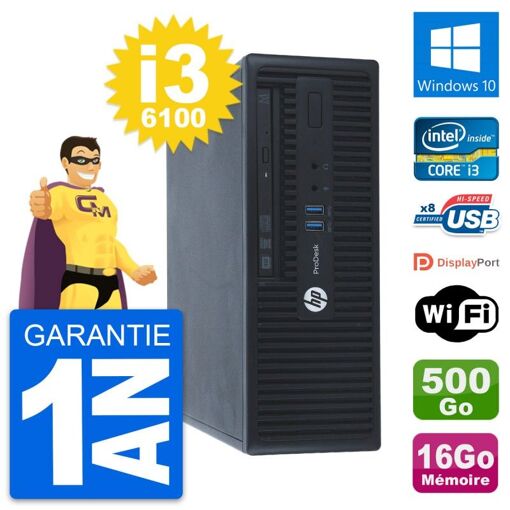 HP ProDesk 400 G3 SFF Desktop PC