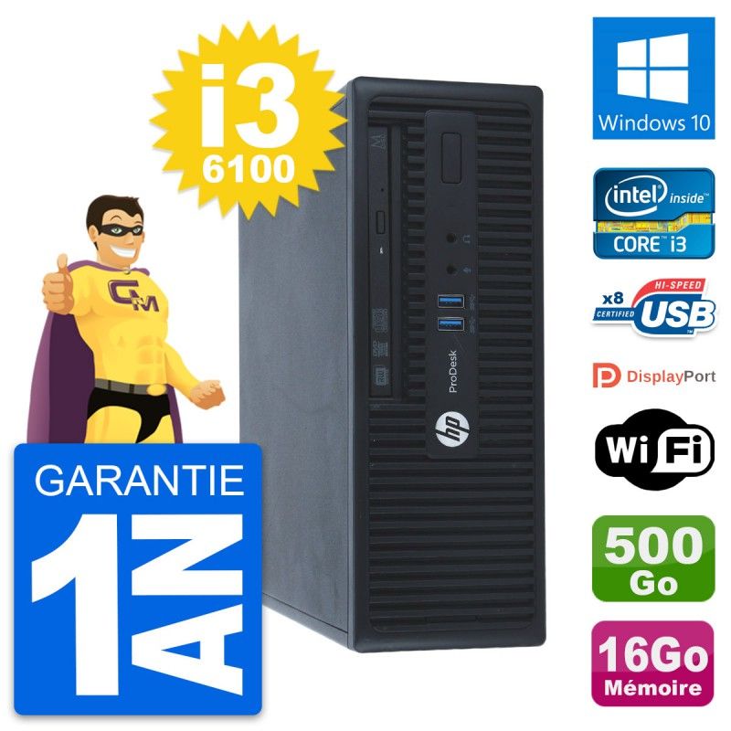 HP ProDesk 400 G3 SFF Desktop PC