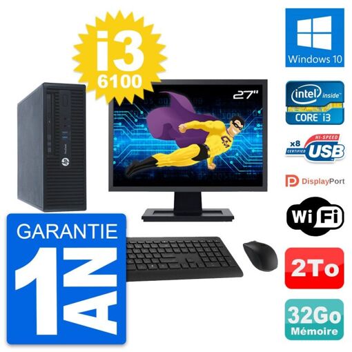 HP ProDesk 400 G3 SFF Desktop PC