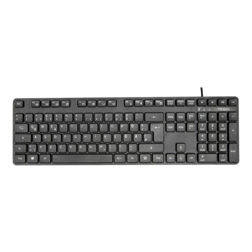 Clavier USB Targus QWERTZ Allemand - Noir