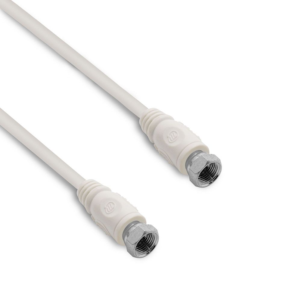 Metronic Satellite TV Coaxial Cable Male/Male 2m