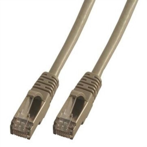 Câble Ethernet MCL SAMAR - 2 m, Paire Torsadée Écrantée, CAT6a, Gris