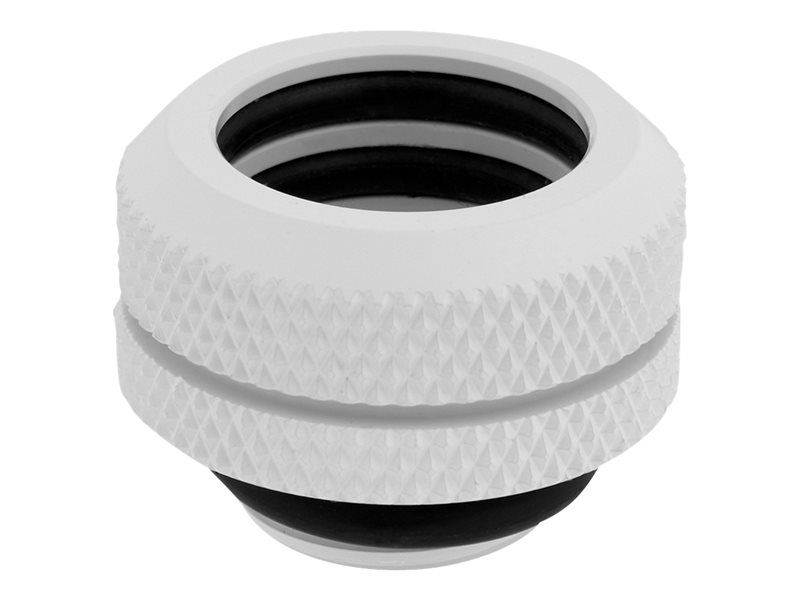 Serie Corsair Hydro X XF Hardline - Accesorios para sistema de enfriamiento líquido - Blanco (paquete de 4)