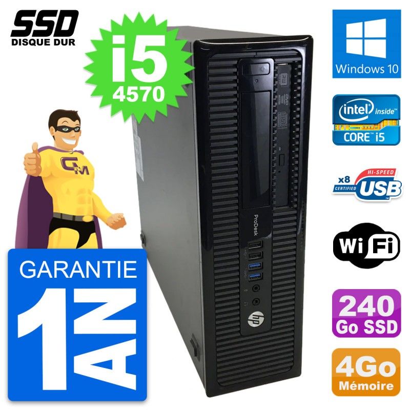 Ordinateur de bureau HP ProDesk 400 G1 SFF